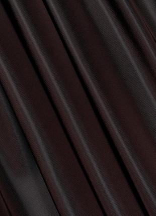 Тканина атлас підкладкова коричнева для одягу