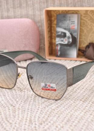 Красивые женские солнцезащитные очки градиентные rebecca moore1 фото