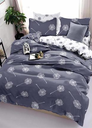 Двуспальный постельный комплект-одуванчики катания1 фото