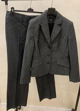 Классический женский костюм пиджак брюки esprit1 фото