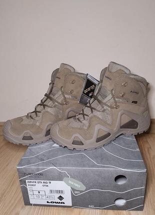 Тактичні ботинки lowa zephyr gtx mid tf coyote 43.5 p
