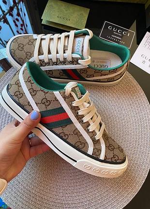 Кроссовки люкс в стиле gucci☘️☘️☘️