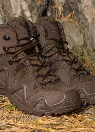 Lowa zephyr mid gtx gore-tex dark brown 43.5