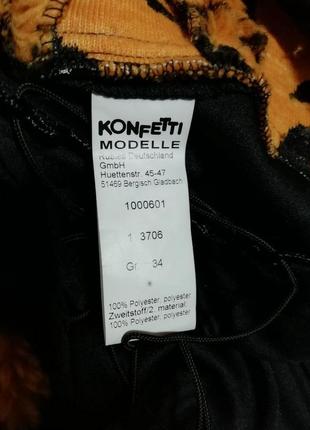 Карнавальное новогоднее платье тигрицы 34размер konfetti modelle3 фото