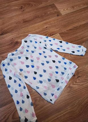 Стильна кофта реглан на дівчинку зріст 110 116 3