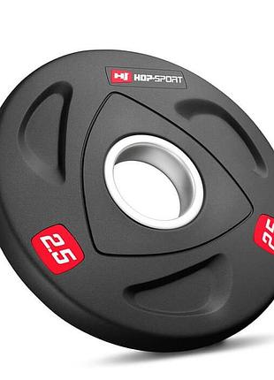 Диск олімпійський hop-sport 2,5 кг диски млинці для штанги і гантелей диски на гриф
