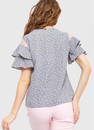 Жіноча блузка з рюшами3 фото