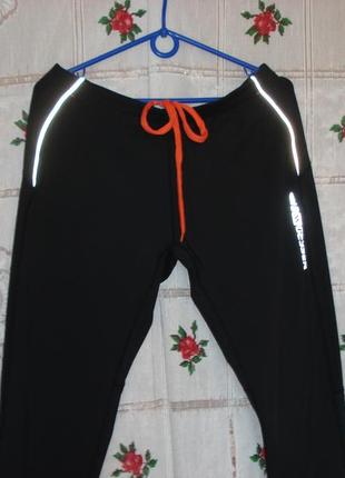 Штани спортивні"woman,р. 44\52 чорного кольору.5 фото