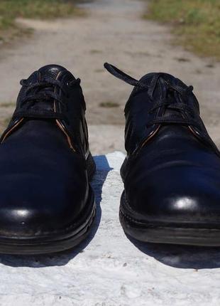 Чоловічі туфлі, броги, ботінки clarks unstructured2 фото