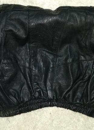 Бомбер кожа натуральная детская курточка кожаная2 фото