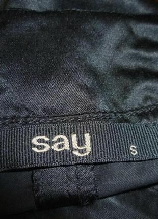 Брендовый повседневный черный сарафан с карманами весна-осень 40% коттон винтаж8 фото