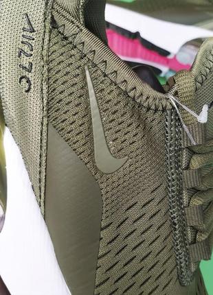 Шикарные женские кроссовки nike air max 270 khaki4 фото