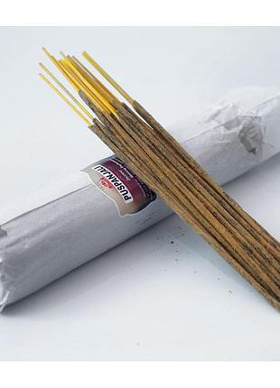 Благовония весовые для медитации pushpanijali flora (200 грамм) аромапалочки натуральные пыльцевые