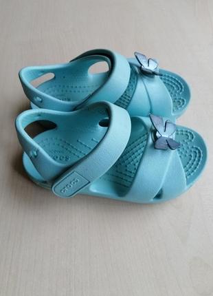 Босоніжки, сандалі crocs c7, 24.