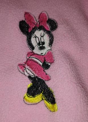 💖 кофта минни маус на молнии змейке minnie mouse disney пайта худи реглан толстовка капюшон ушками ушки карманы8 фото