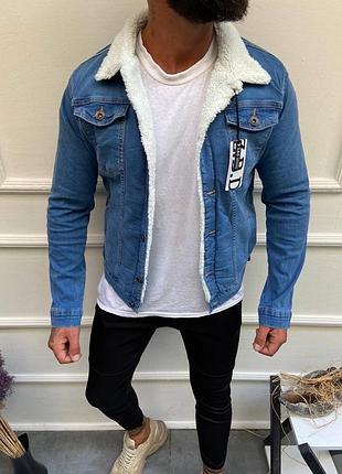 Джинсовка на овчине  ⁇  куртка