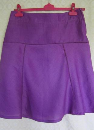 Юбка фиолетовая,новая
