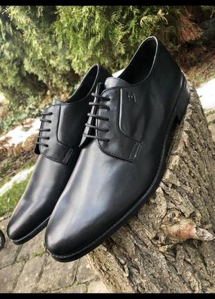 Туфлі чоловічі шкіряні.виробництво іспанії.