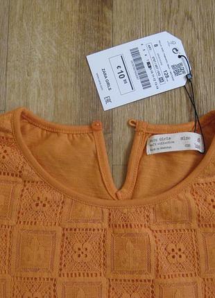 Блуза zara на 8 лет, 128 см. 2