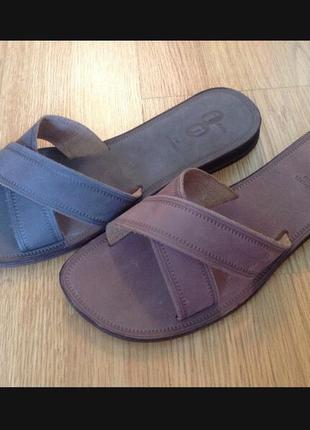 Шлепанцы женские кожаные от 38 до 41 размера