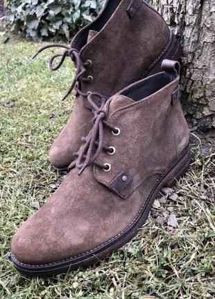 Замшеві чоловічі черевики 40 та 43 розміру