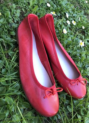 Балетки жіночі шкіряні 38 розміру (24 см по устілці)