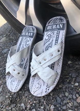 Шлёпанцы мужские кожаные 41,42,44 размер