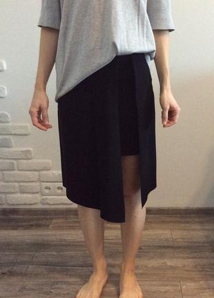Асимметричная юбка zara3 фото