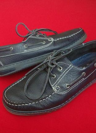Туфли топсайдеры clarks оригинал натур кожа 43 размер