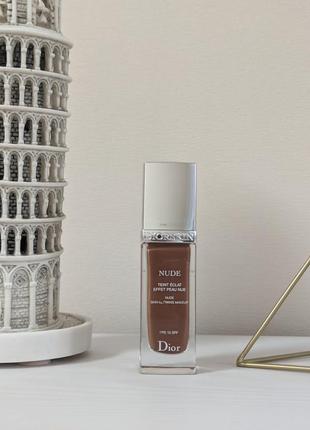 Тональный крем christian dior diorskin nude skin-glowing makeup spf 15