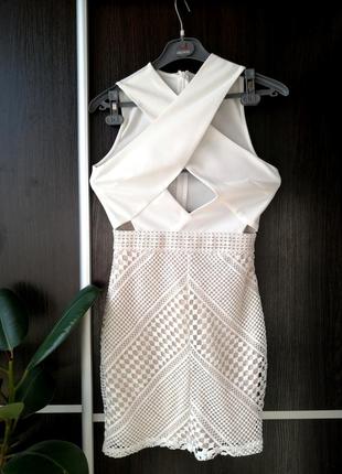Шикарное, стильное, оригинальное платье сукня. мягенькое. новое. missguided