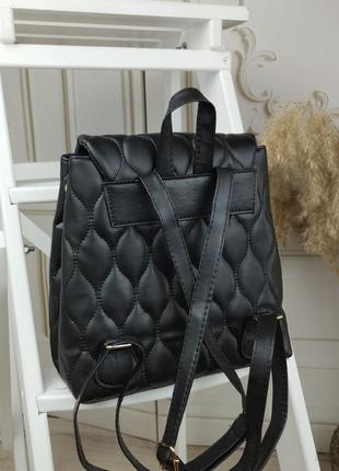 Сумка-рюкзак черного цвета2 фото