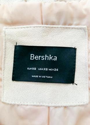 Укороченная куртка косуха bershka3 фото