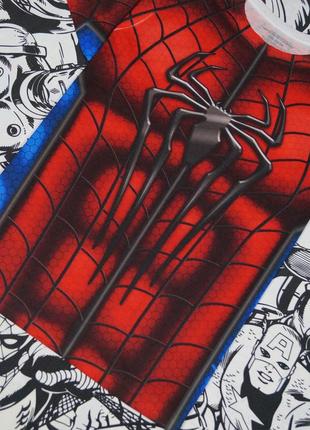 Футболка с принтом костюм человек-паук  spider-man logo marvel2 фото