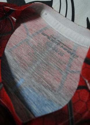 Футболка з принтом костюм людина-павук spider-man logo marvel5 фото