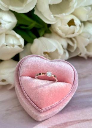 Каблеск серебро с пластиной золота