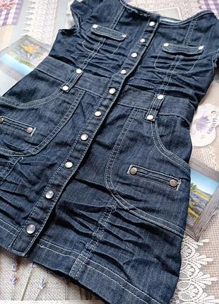 Джинсова сукня сарафан jeans 2