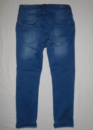 Нарядные мягенькие джинсы f&f на 4- 5 лет.5 фото