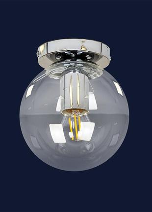 Світильник настінно-стельовий 756xpr150f-1 cr+cl