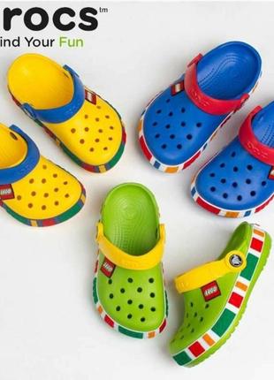 Кроксы lego crocs kids2 фото