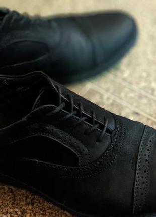 Кожаные туфли бренд lux elite3 фото