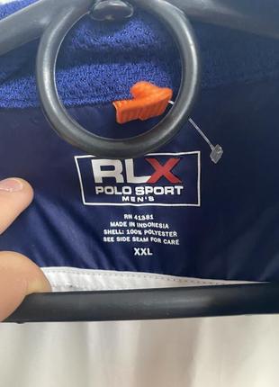 Чоловіча бігова жилетка polo sport rlx для бігу running кофта безрукавка dri fit6 фото