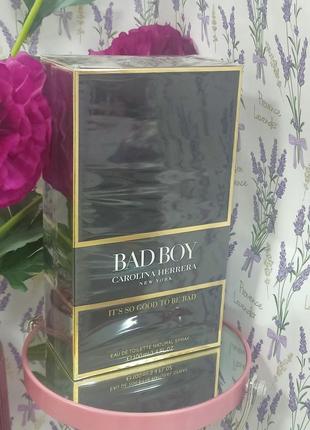 Туалетная вода для мужчин carolina herrera bad boy 100 мл