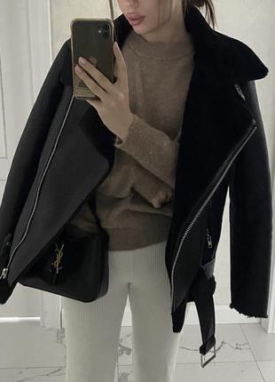 Дублёнка под zara