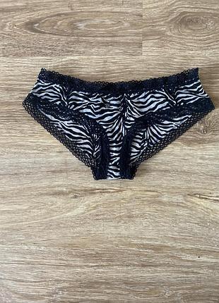 Шакарні, базові, трусики, з рюшами, в стилі, зебри, від бренду: h&m 👌