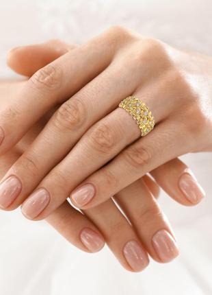 Золотое кольцо с бриллиантами 0,42 карат. красное золото5 фото