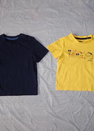 86-92 набор 2 шт. футболка лупилу lupilu, германия2 фото