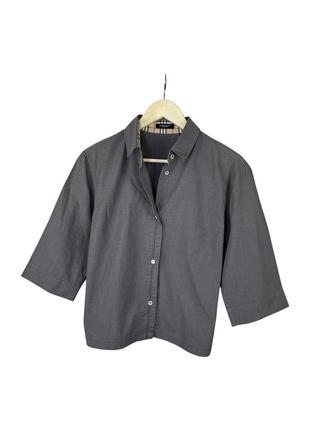 Burberry винтажная рубашка блуза 3\4 рукав