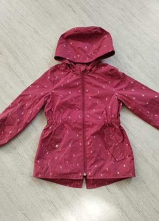 Фирменная парка-втролка для девочки, р. 5, 108-113