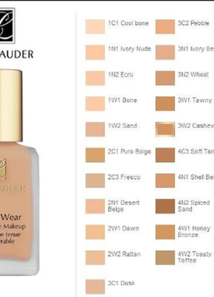 Стійкий тональний крем estee lauder double wear stay-in-place makeup spf102 фото